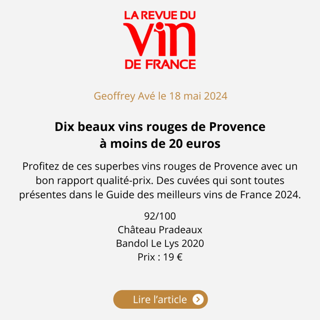 La Revue du Vin de France mai 2024